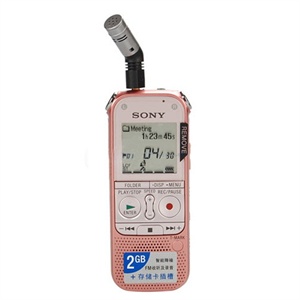 [当当自营]SONY 索尼 录音棒 ICD-AX412F 粉色 2G