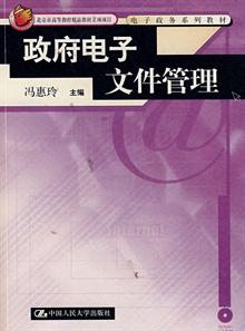 政府电子文件管理(附光盘1张) (平装)