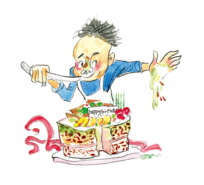 米吉卡 捣蛋小子林一飞系列 老爸懒洋洋 小学生