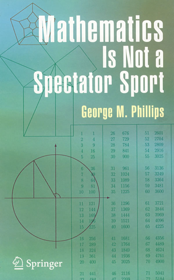 mathematics is not a spectator sport数学不是一种观赏性体育项目