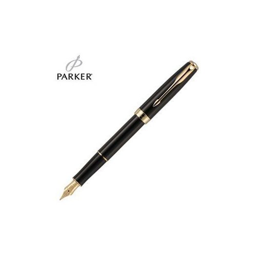 派克08卓尔福系列丽雅黑金夹墨水笔/钢笔 派克钢笔