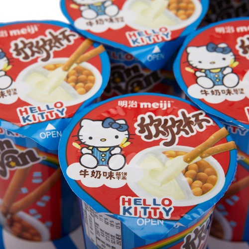 明治 欣欣杯(牛奶味)50克*6杯