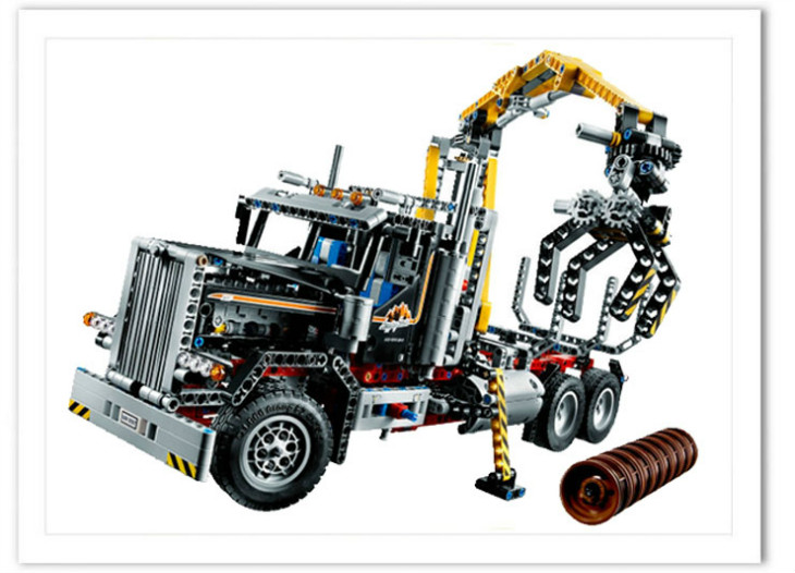 lego 乐高 伐木工程车 l9397(乐高积木玩具)机械组系列