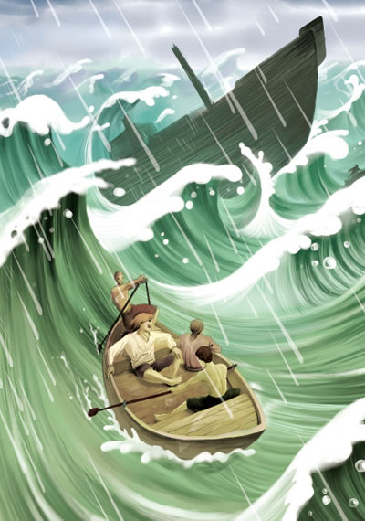 鲁滨孙漂流记-美绘选